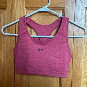 Red Nike dry fit sports bra (S)